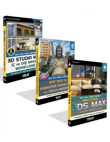 3D MODELLEME VE ANİMASYON SETİ