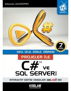 PROJELER İLE C 7.0 VE SQL SERVER 2016