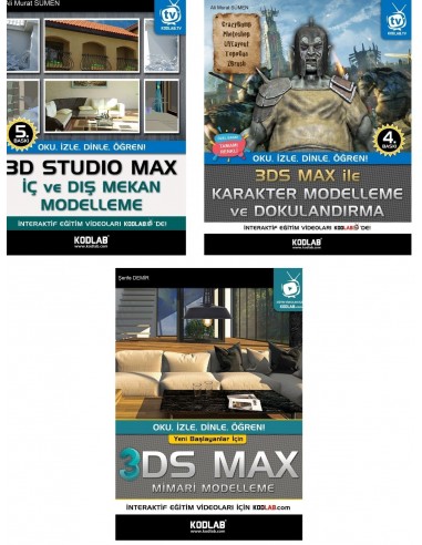 3D MODELLEME VE ANİMASYON SETİ